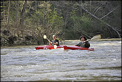 canoeing and kayaking available on scenic Blue River