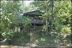 Harrison Spring Cabin rental home on Blue River